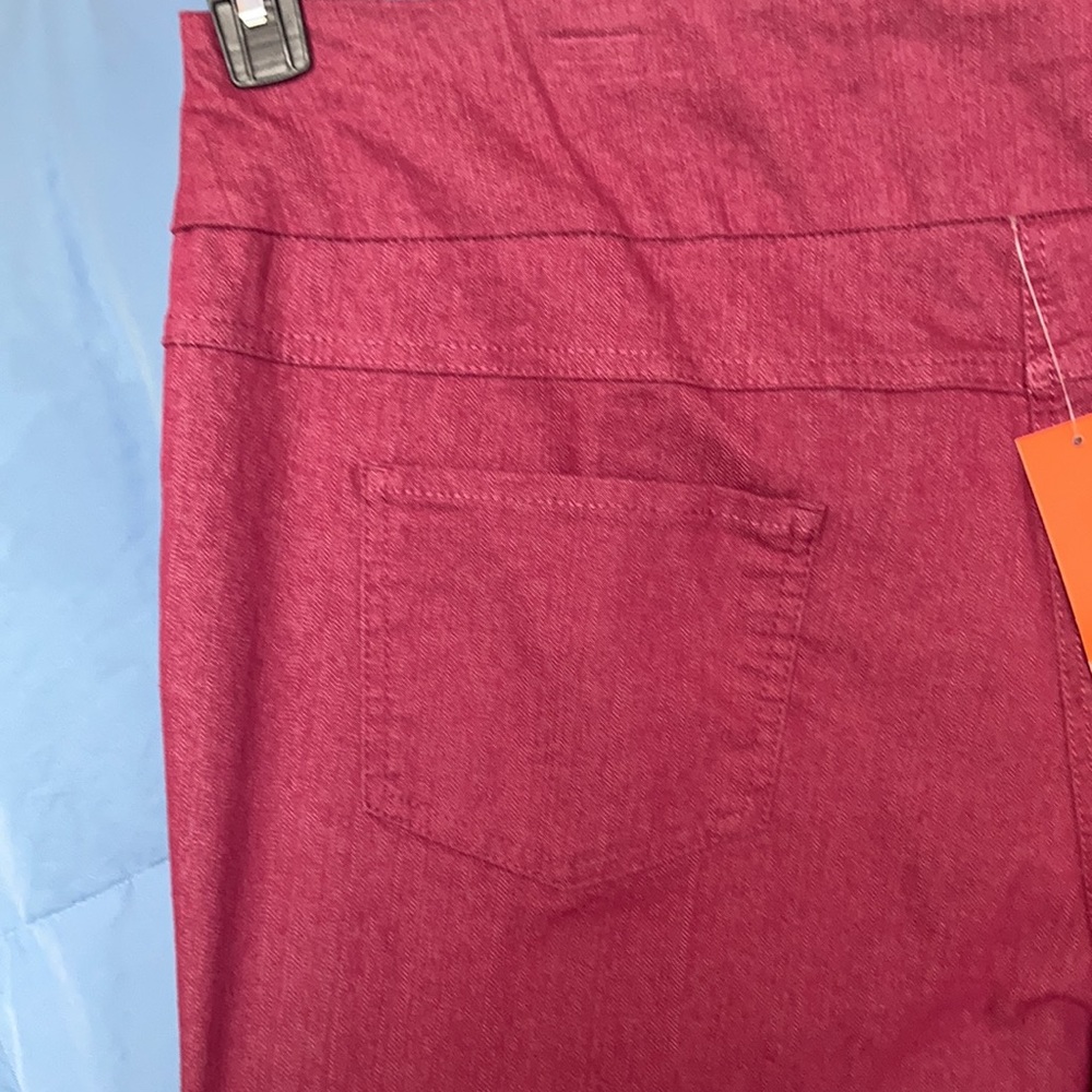 Hearts of Palm pant berry pull on pant size 22W - Picture 9 of 17